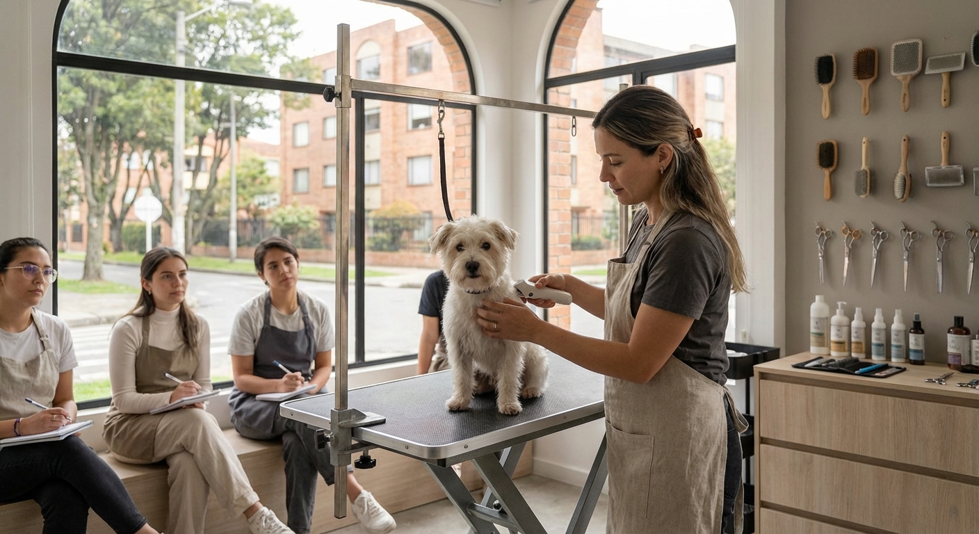 Cursos de peluquería canina en Bogotá