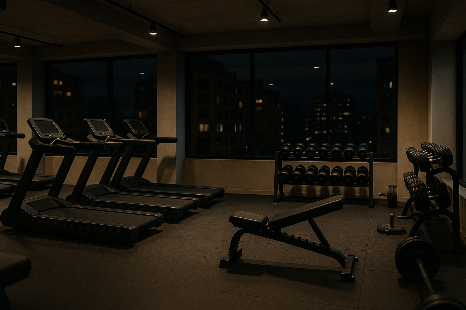 Entrenar de noche en Bogotá